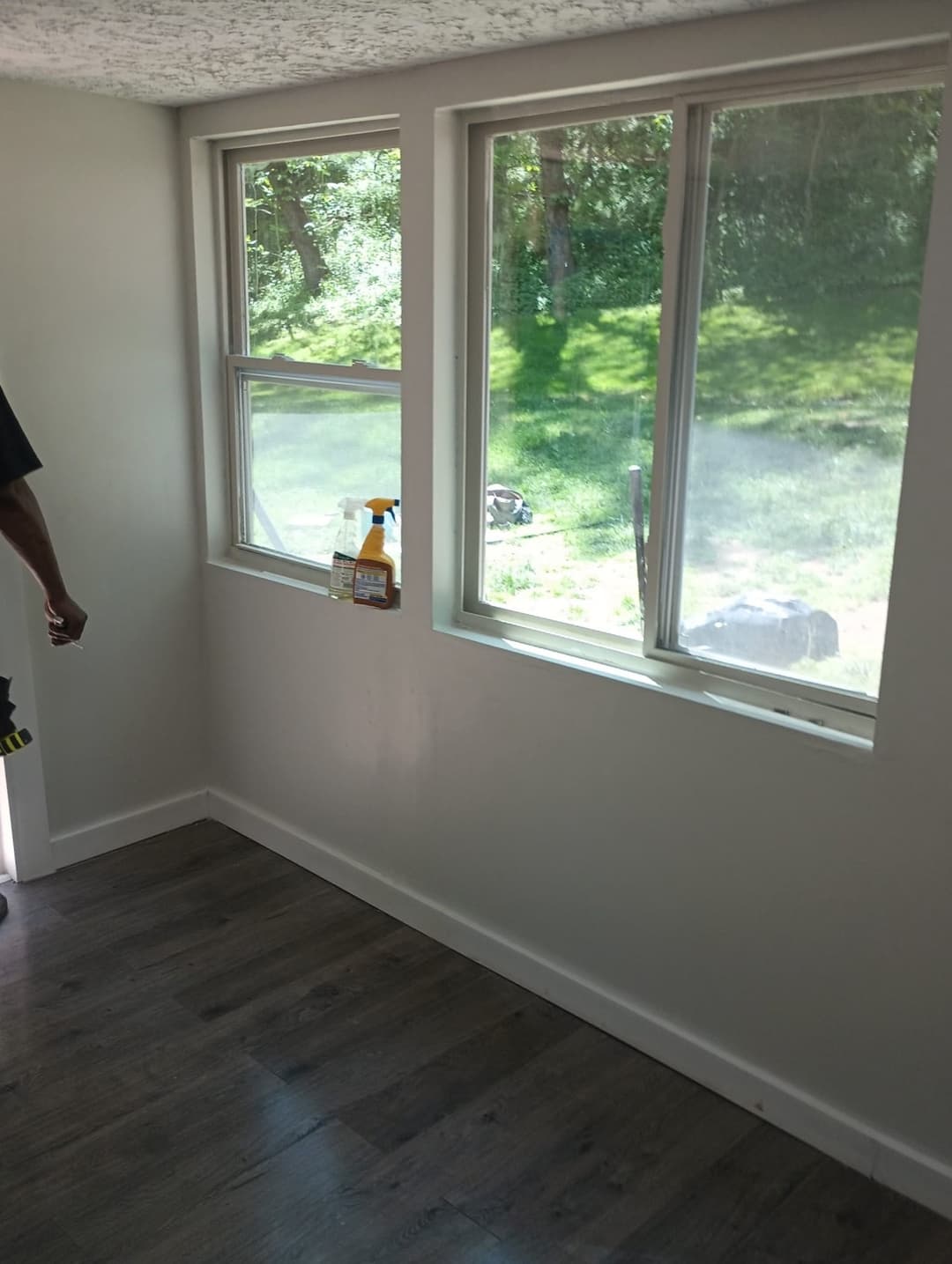 Commercial building prepared for new tile installation in Long Island, New York